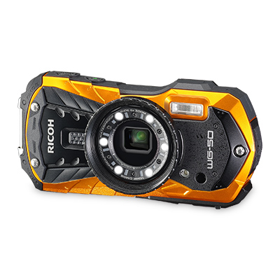 リコーデジタルカメラWG-50 ブラック or オレンジ