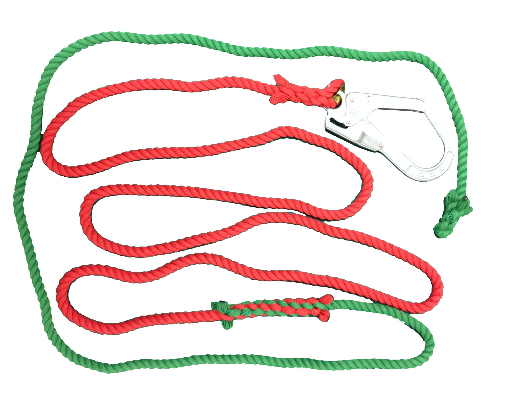 セフティ介錯ロープ(2色タイプ)
